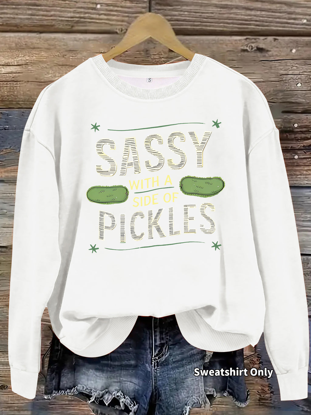 Round neck hoodie for women