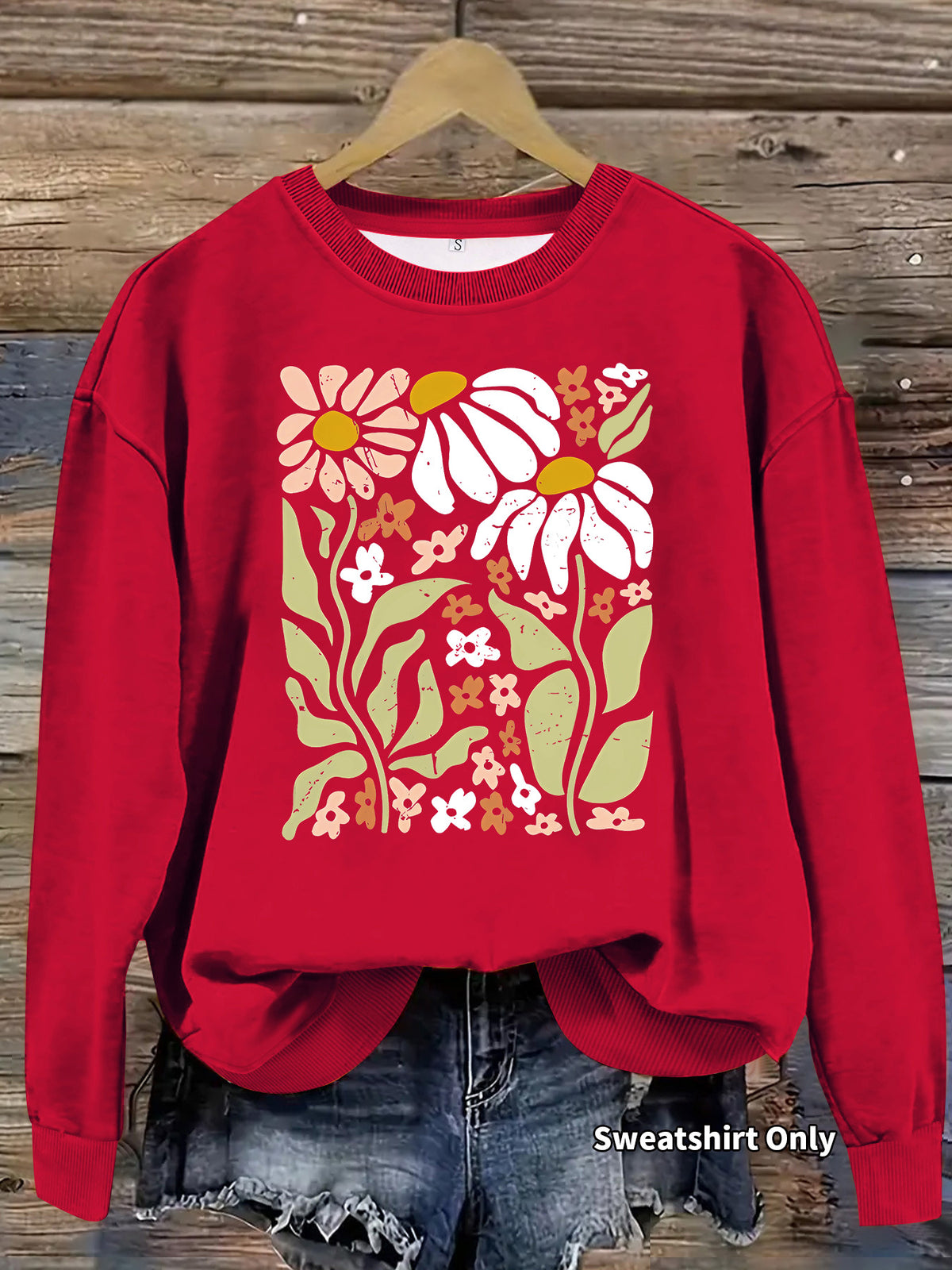 Sweatshirt Casual — Estampado Gráfico