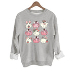 Sweatshirt Fantasma e Abóbora — Edição Halloween