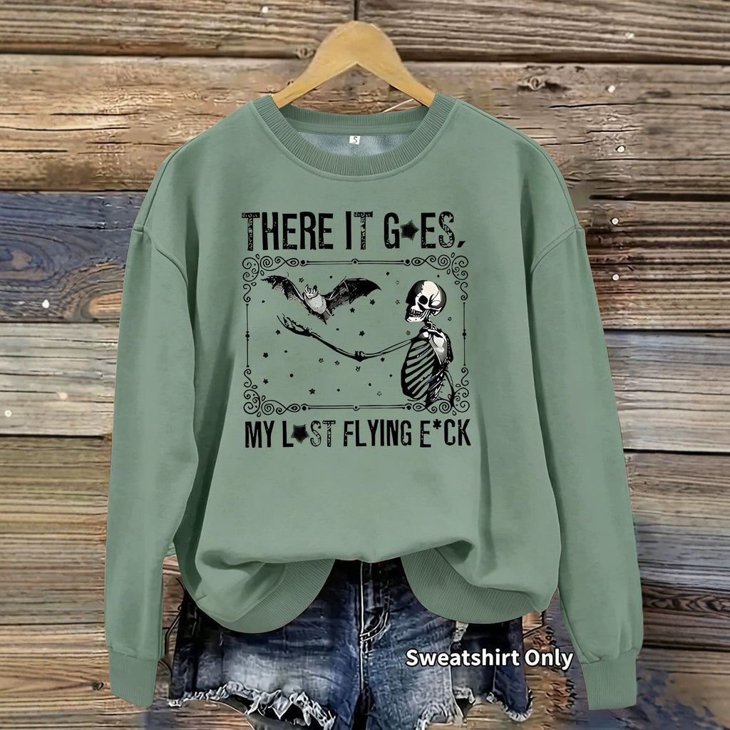 Sweatshirt Esqueleto e Águia — Estilo Dark