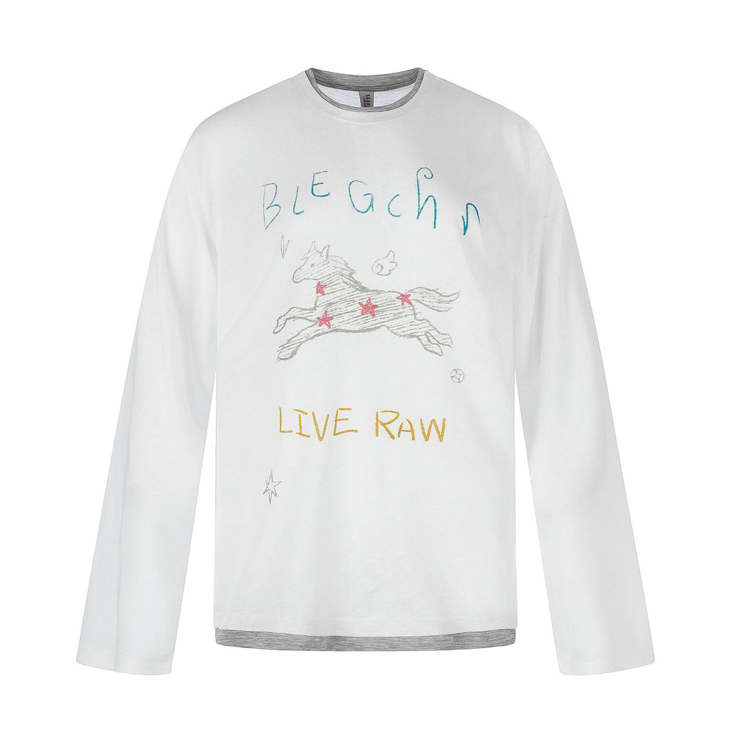 T-shirt Pegasus — Estilo Casual de Manga Comprida