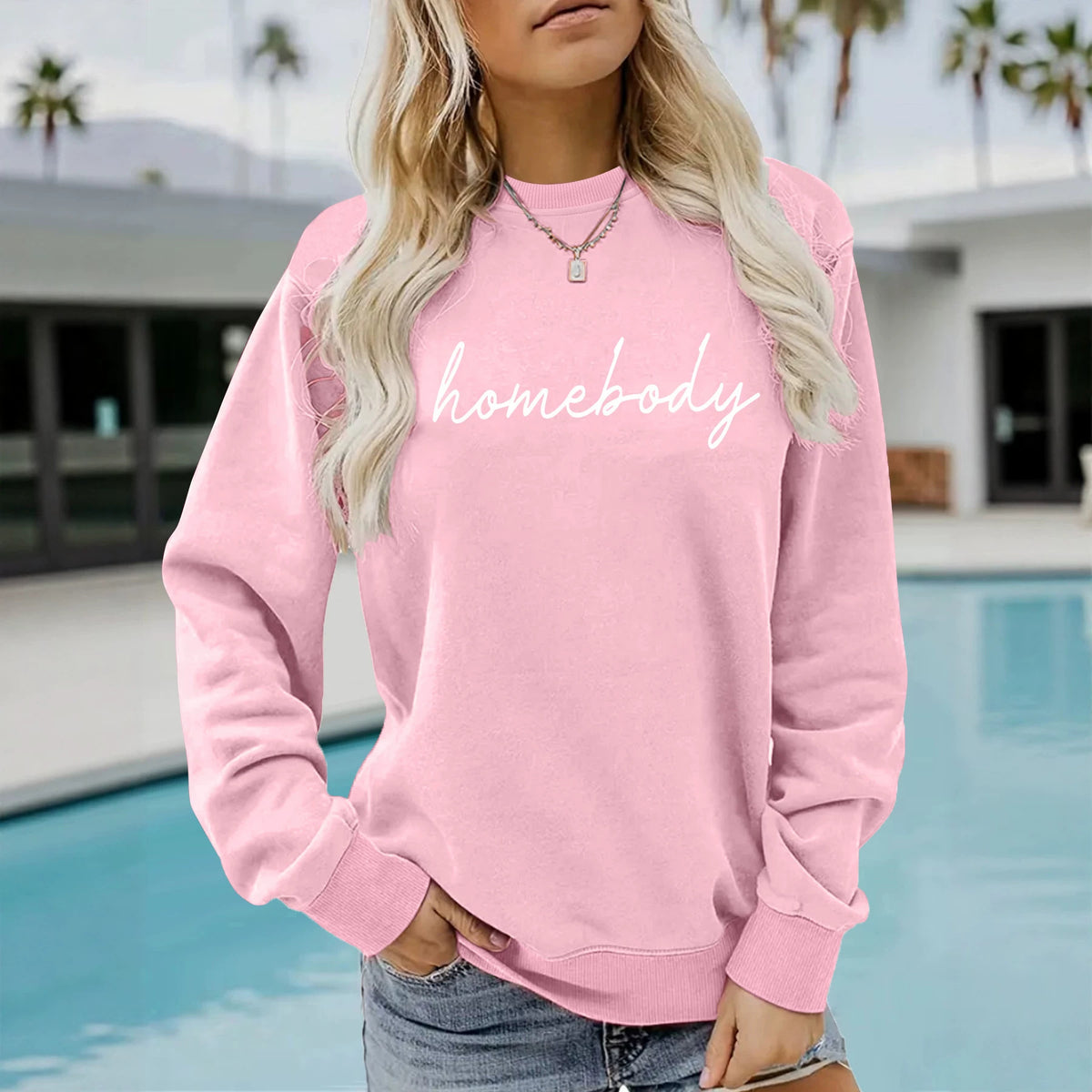 Sweatshirt Estampada — Modelo 1