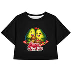 T-shirt Crop Top — Estilo Verão (Modelo 2)