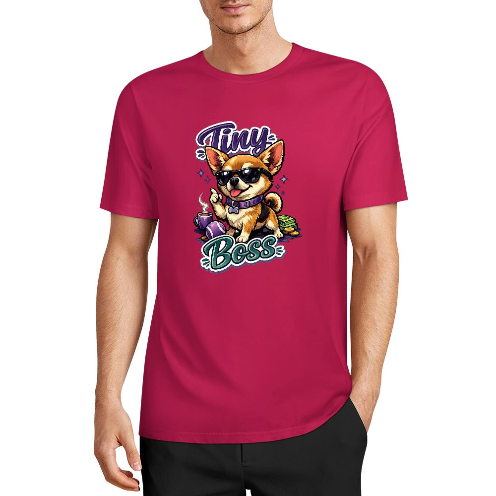 T-shirt Algodão 160 g — Carmim