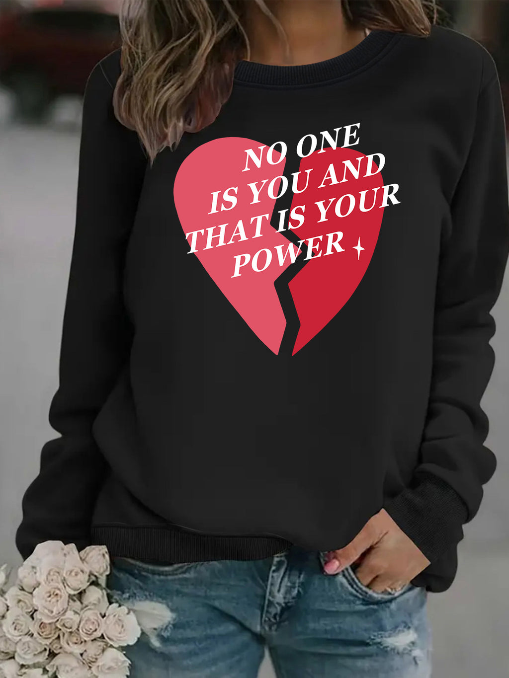 Sweatshirt Coração — Edição Dia dos Namorados