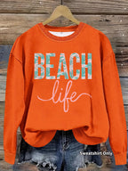 Sweatshirt Estampada Desportiva — Modelo 12