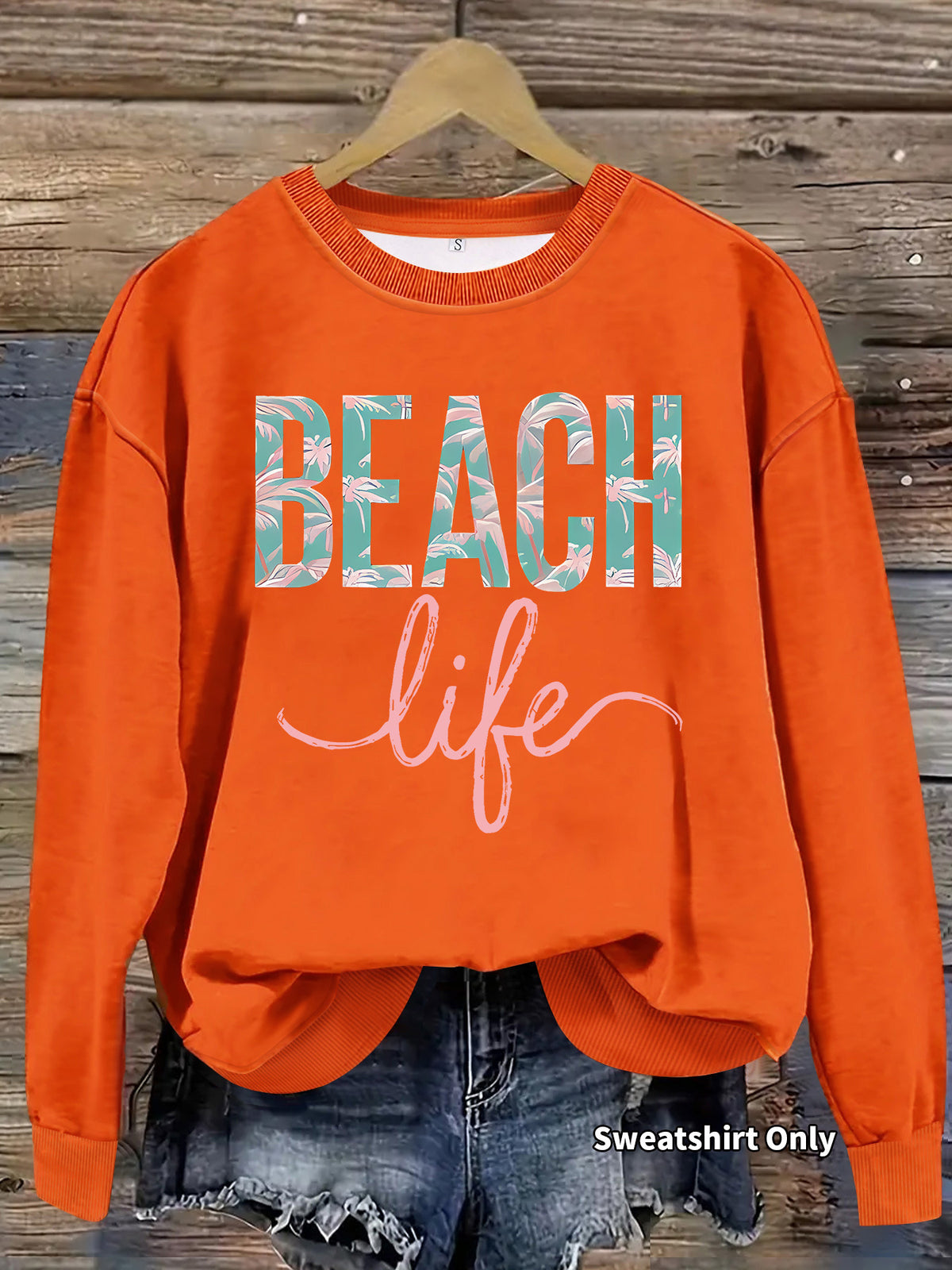 Sweatshirt Estampada Desportiva — Modelo 12