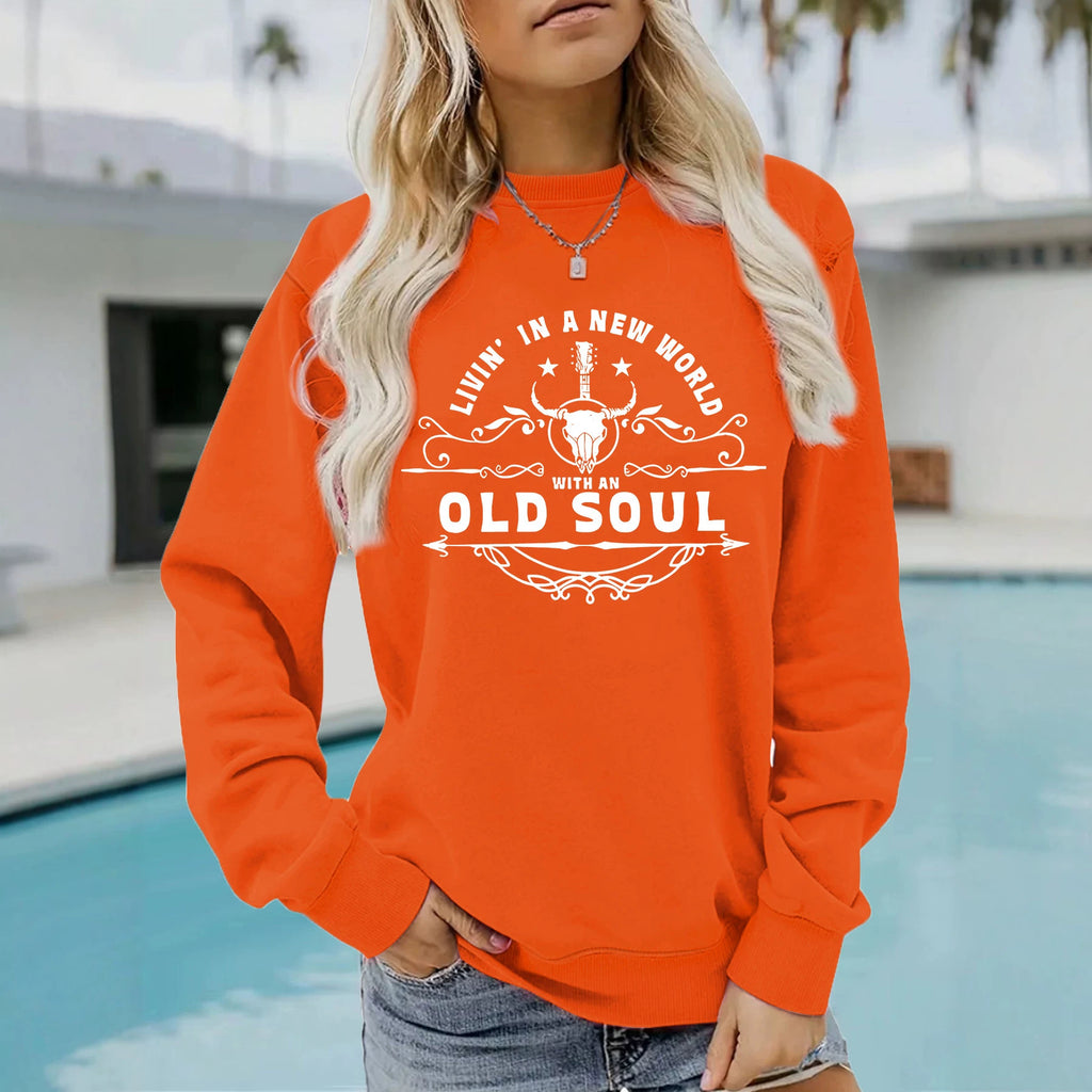 Sweatshirt Caveira e Letras — Estilo Dark