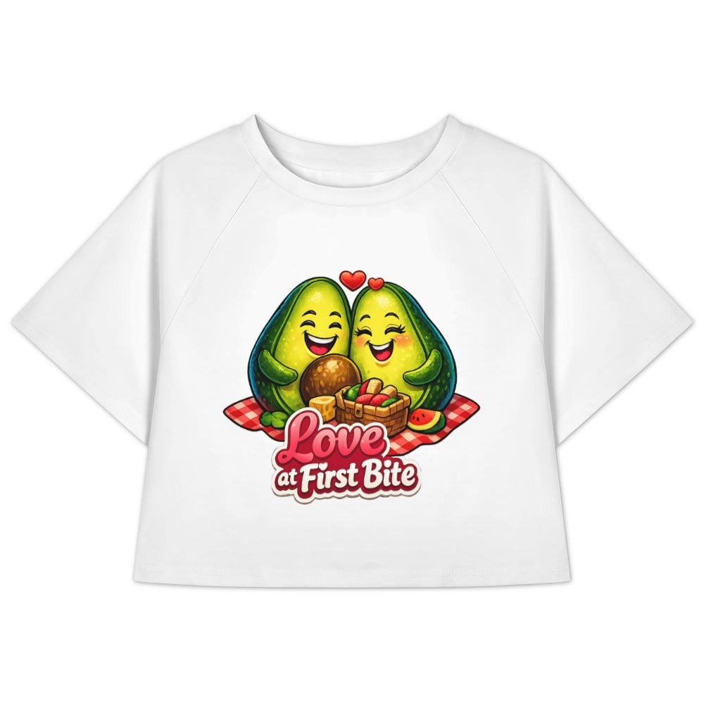 T-shirt Crop Top — Estilo Verão (Modelo 2)