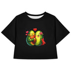 T-shirt Crop Top — Estilo Verão