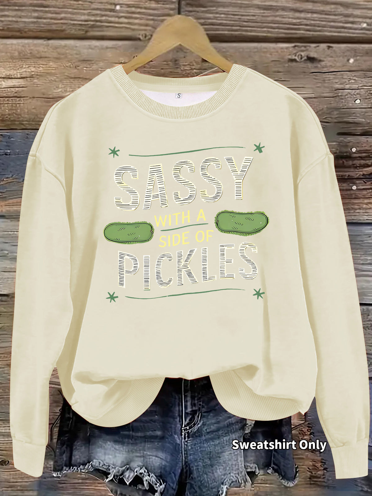Round neck hoodie for women