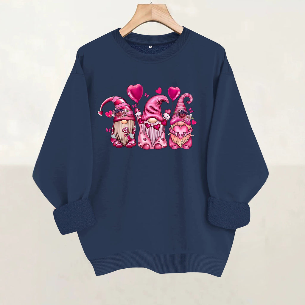 Sweatshirt de Fleece Estampada — Modelo 8