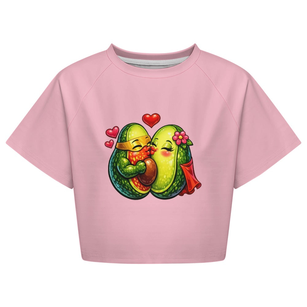 T-shirt Crop Top — Estilo Verão
