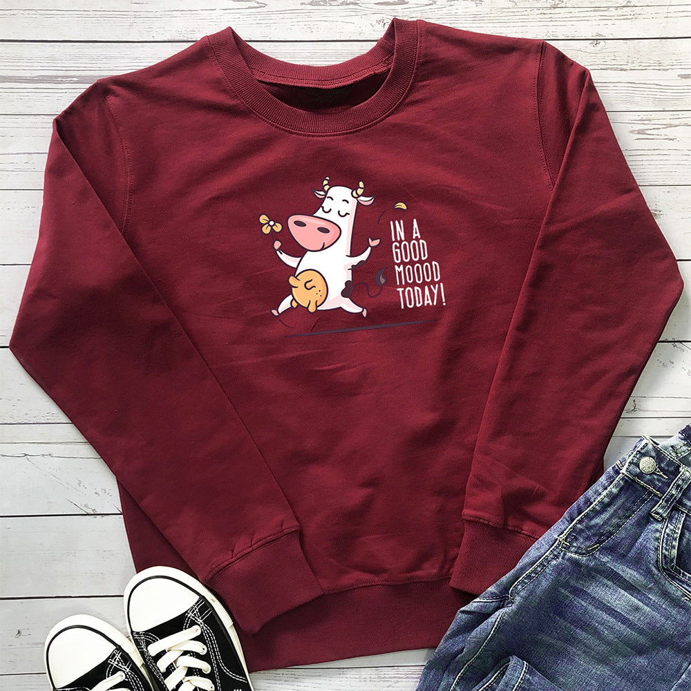 Sweatshirt In A Good Mood Today — Boa Disposição