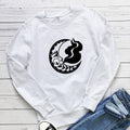 New Moon Printed Hoodie
