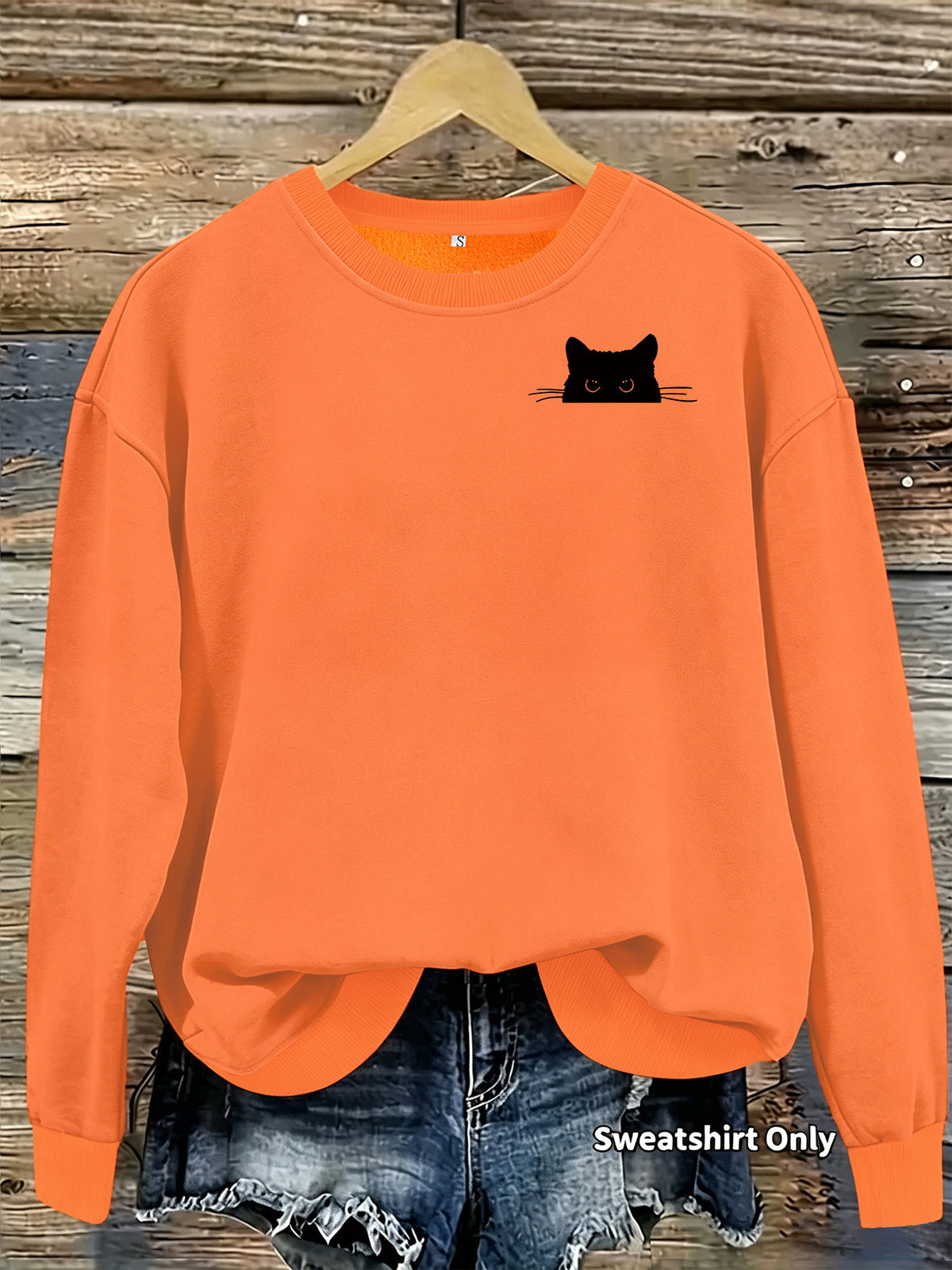 Sweatshirt Gato Preto — Charme Felino