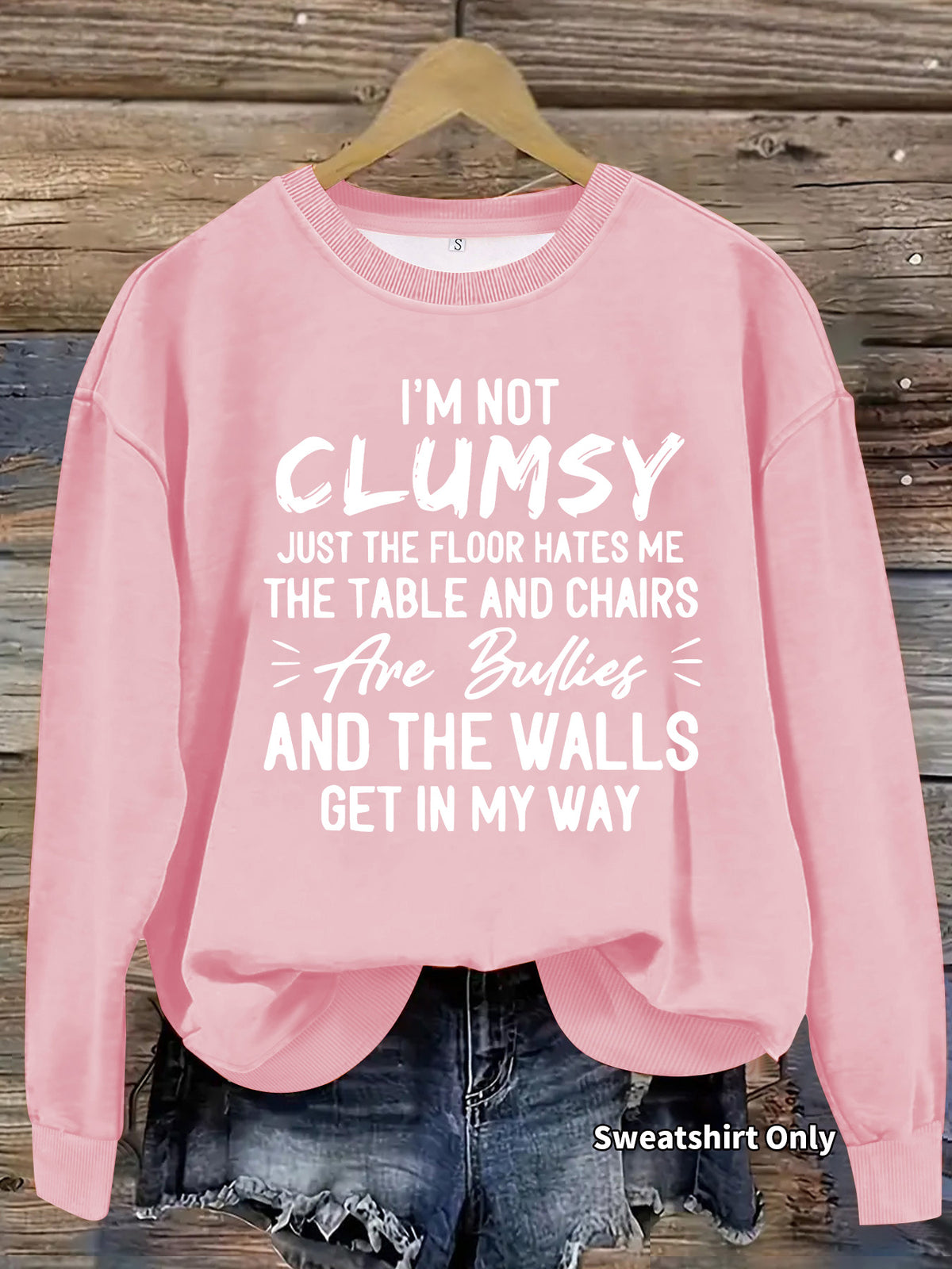 Sweatshirt Letras — Estilo Urbano