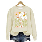Sweatshirt Casual — Estampado Gráfico