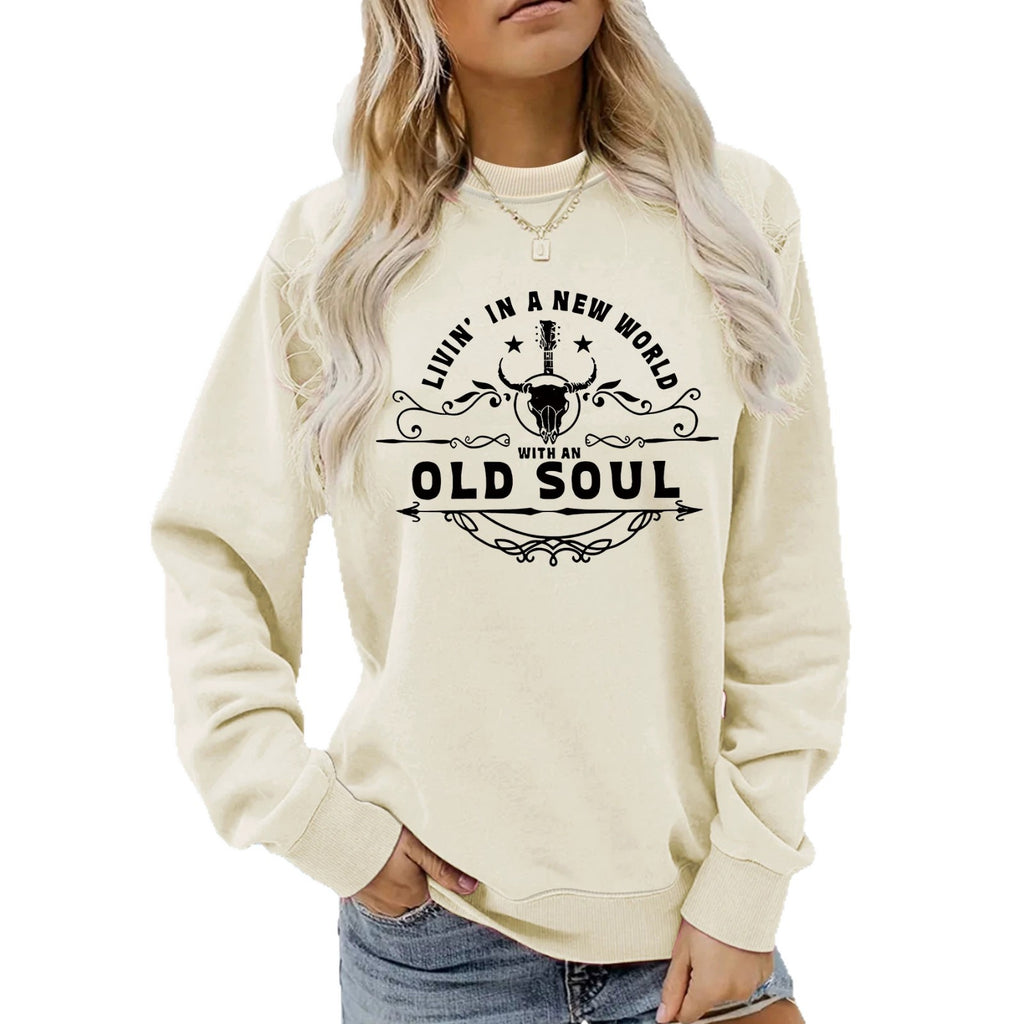 Sweatshirt Caveira e Letras — Estilo Dark