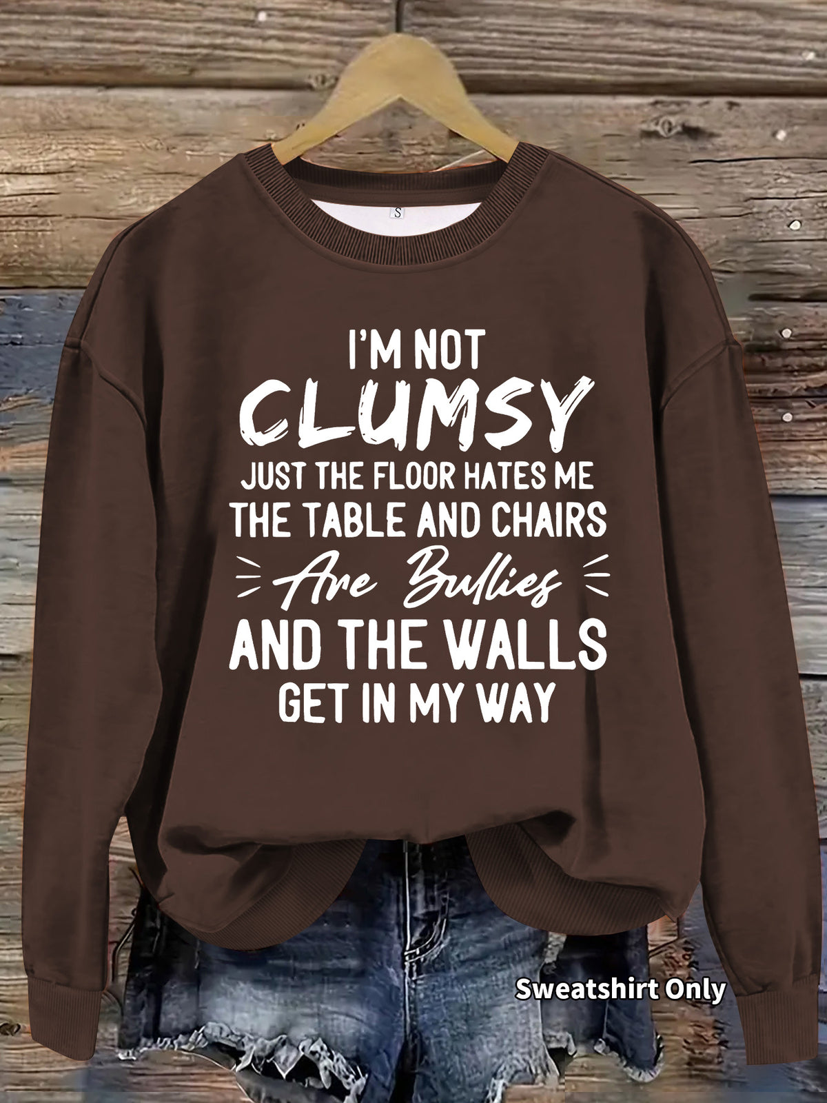 Sweatshirt Letras — Estilo Urbano