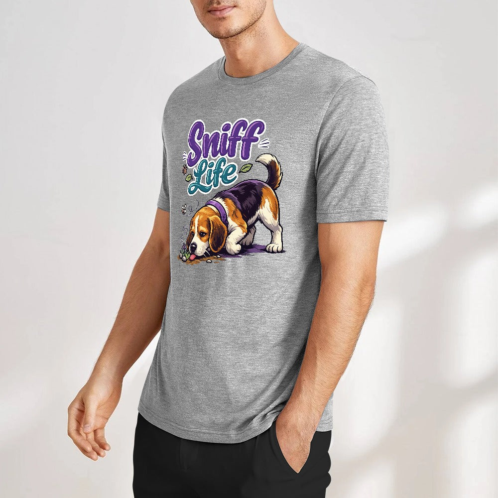 T-shirt Algodão 160 g — Prateado