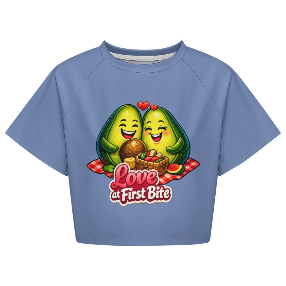 T-shirt Crop Top — Estilo Verão (Modelo 2)