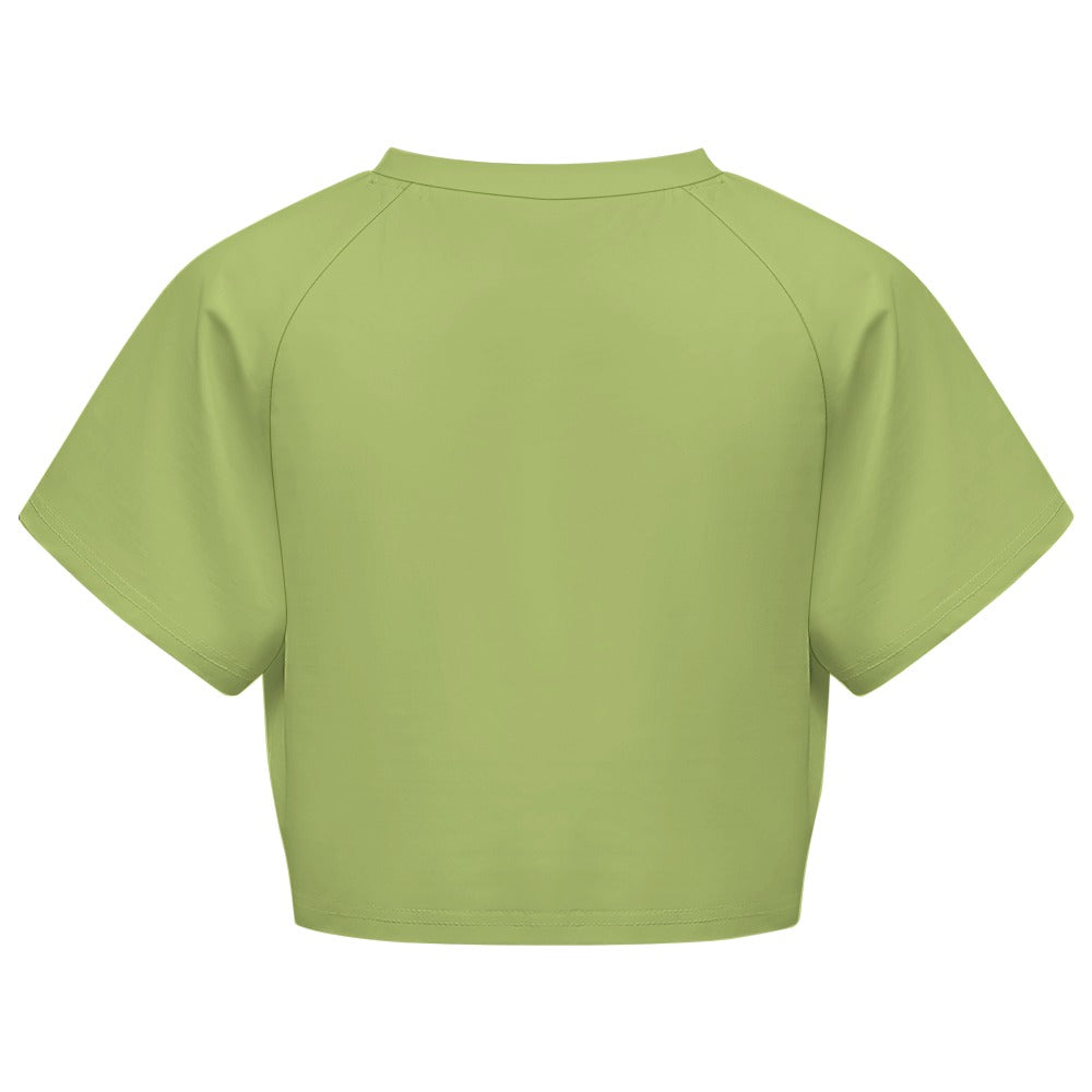 T-shirt Crop Top — Estilo Verão (Modelo 2)