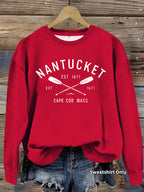 Long sleeved sweatshirt
