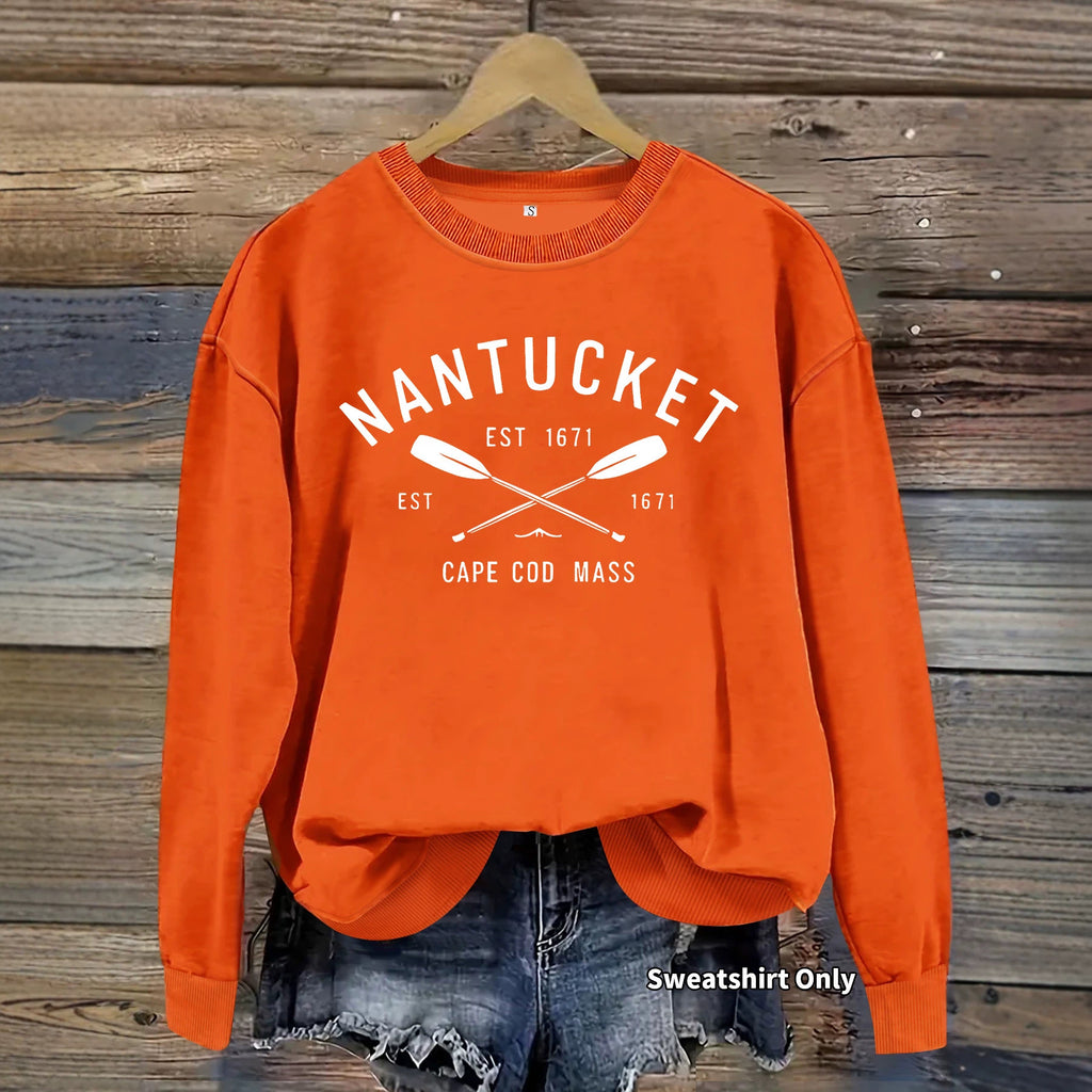 Long sleeved sweatshirt