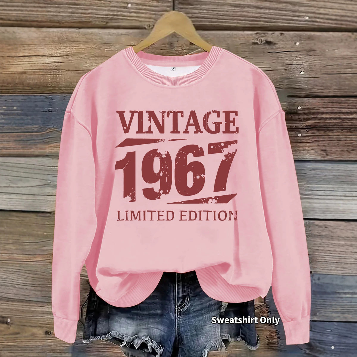 Sweatshirt Padrão de Letras — Look Casual