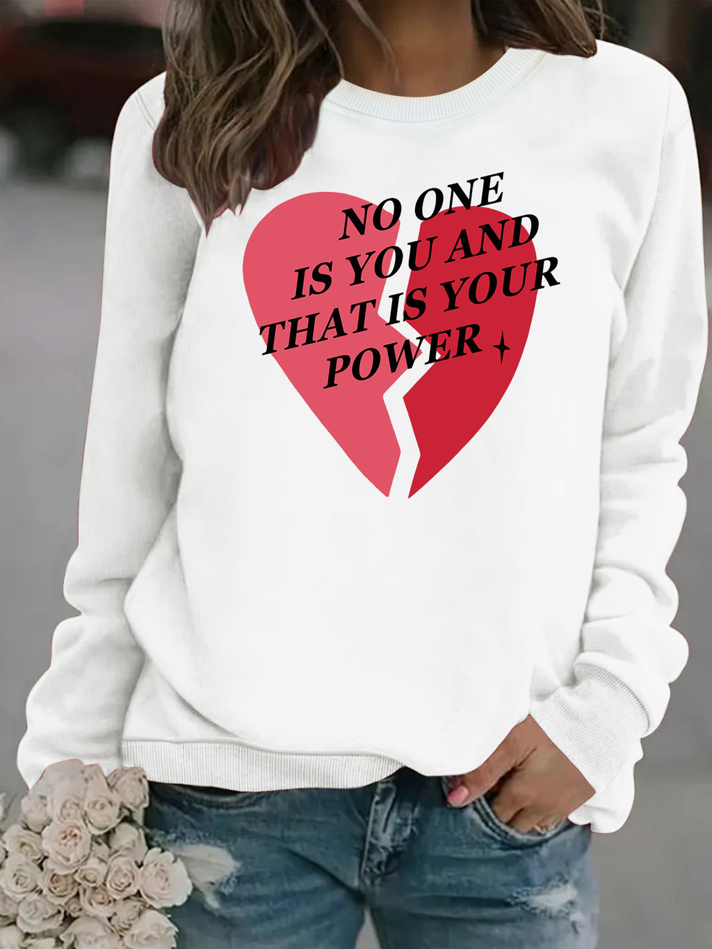 Sweatshirt Coração — Edição Dia dos Namorados