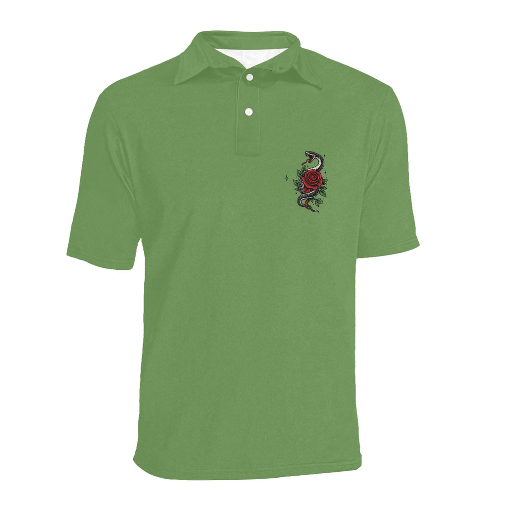 Polo Estampado Integral — Estilo Casual