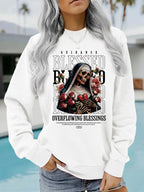 Sweatshirt Esqueleto e Flores — Estilo Dark