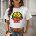 T-shirt Crop Top — Estilo Verão (Modelo 2)