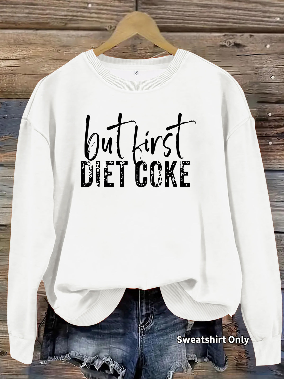Sweatshirt Grossa Estampada — Modelo 7
