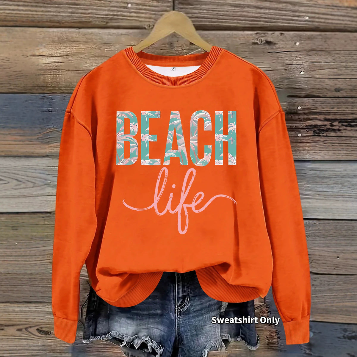 Sweatshirt Estampada Desportiva — Modelo 12