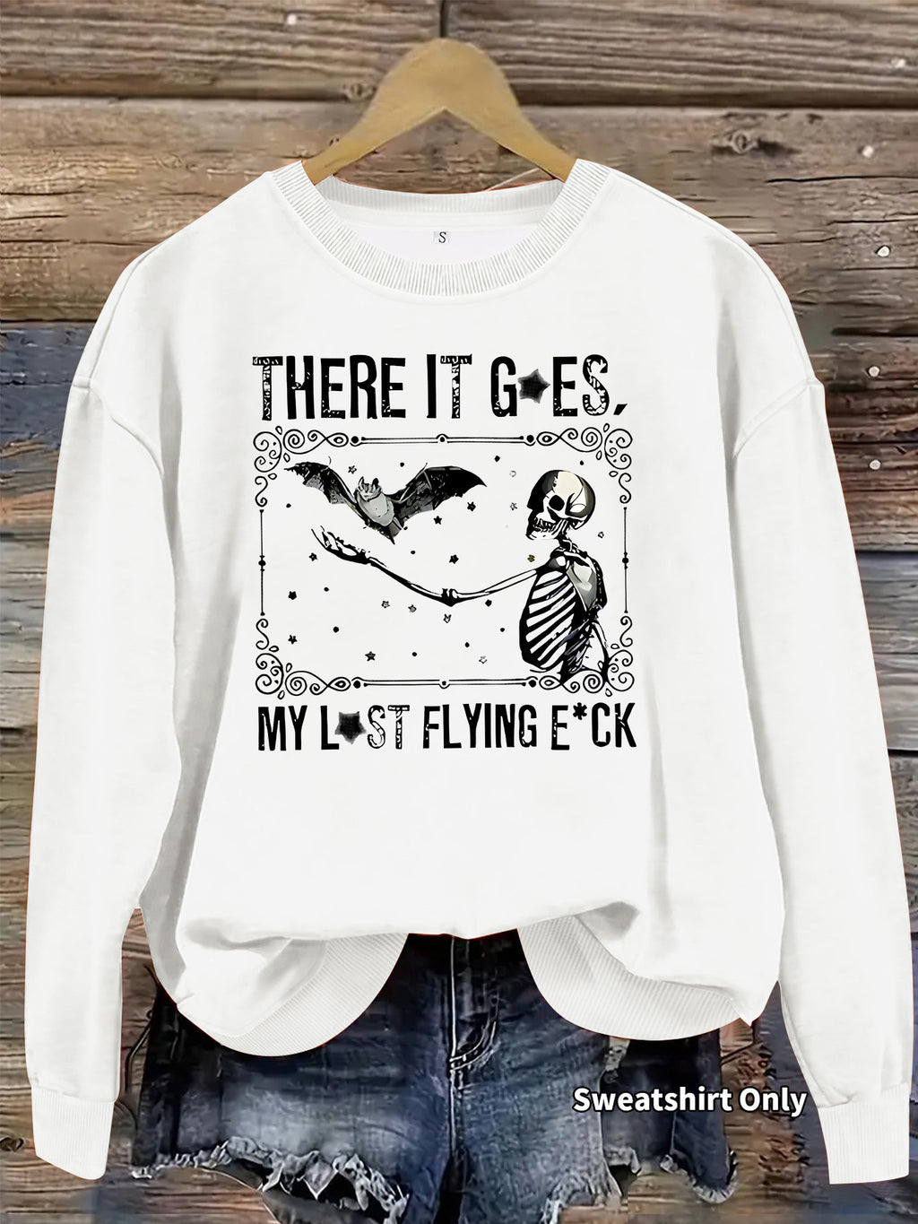 Sweatshirt Esqueleto e Águia — Estilo Dark