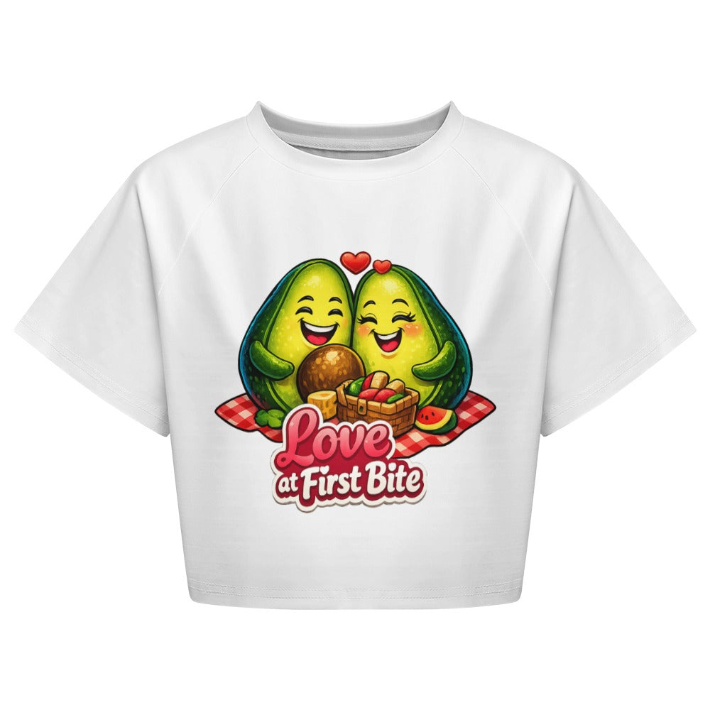 T-shirt Crop Top — Estilo Verão (Modelo 2)