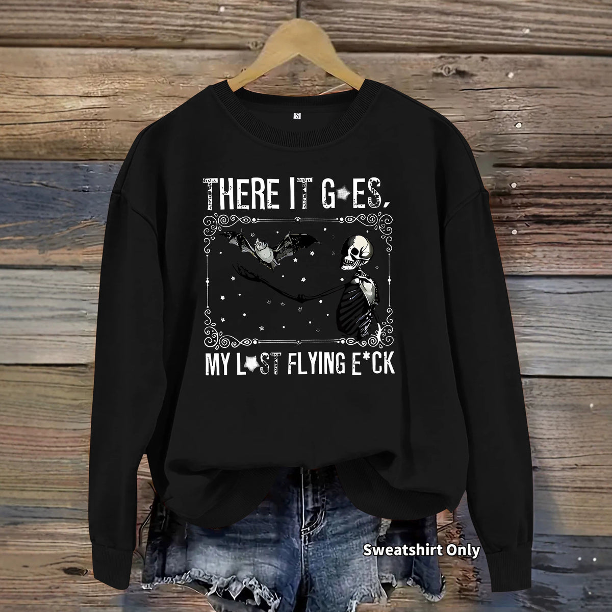 Sweatshirt Esqueleto e Águia — Estilo Dark