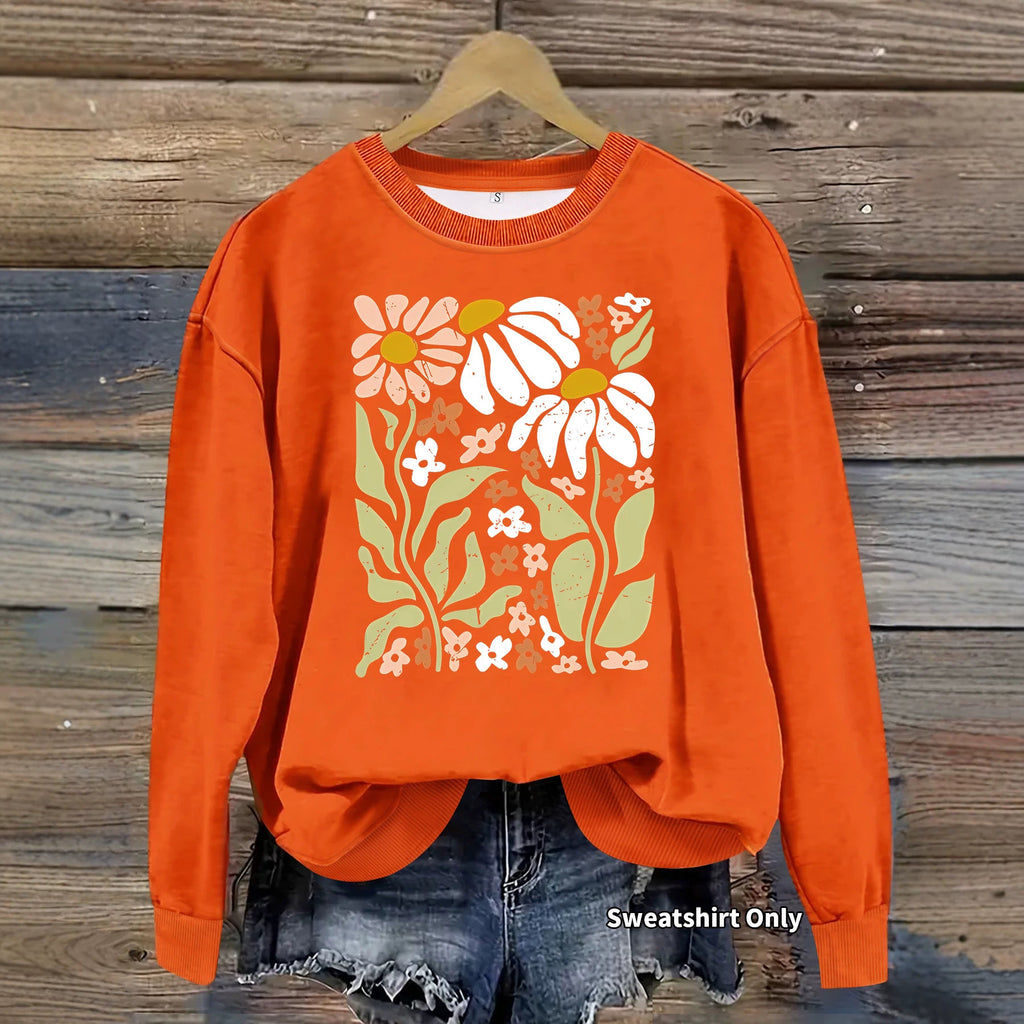 Sweatshirt Casual — Estampado Gráfico