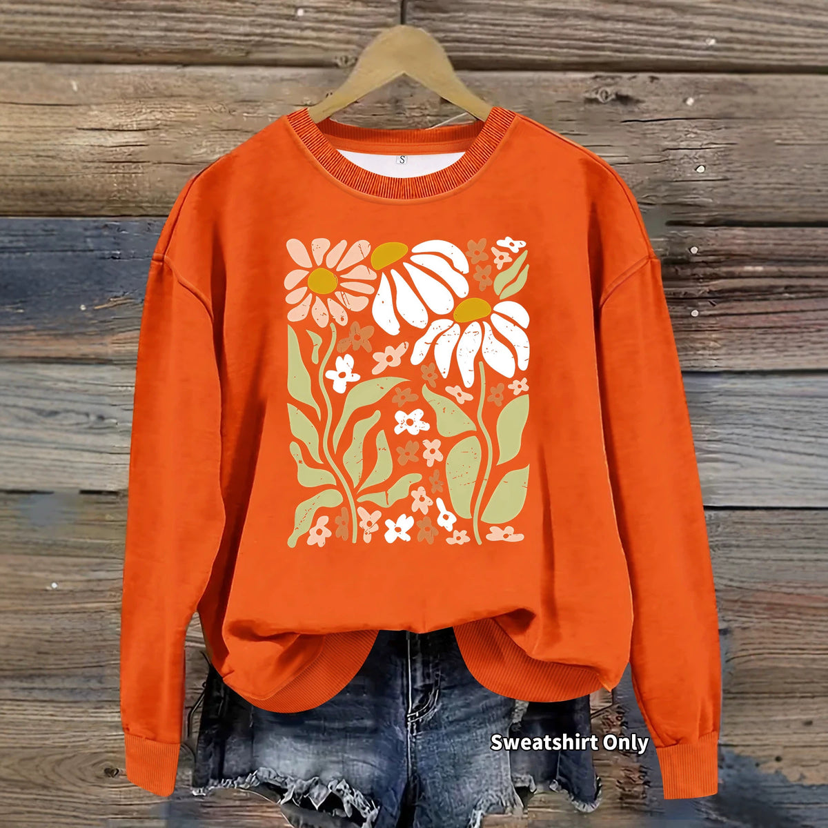 Sweatshirt Casual — Estampado Gráfico