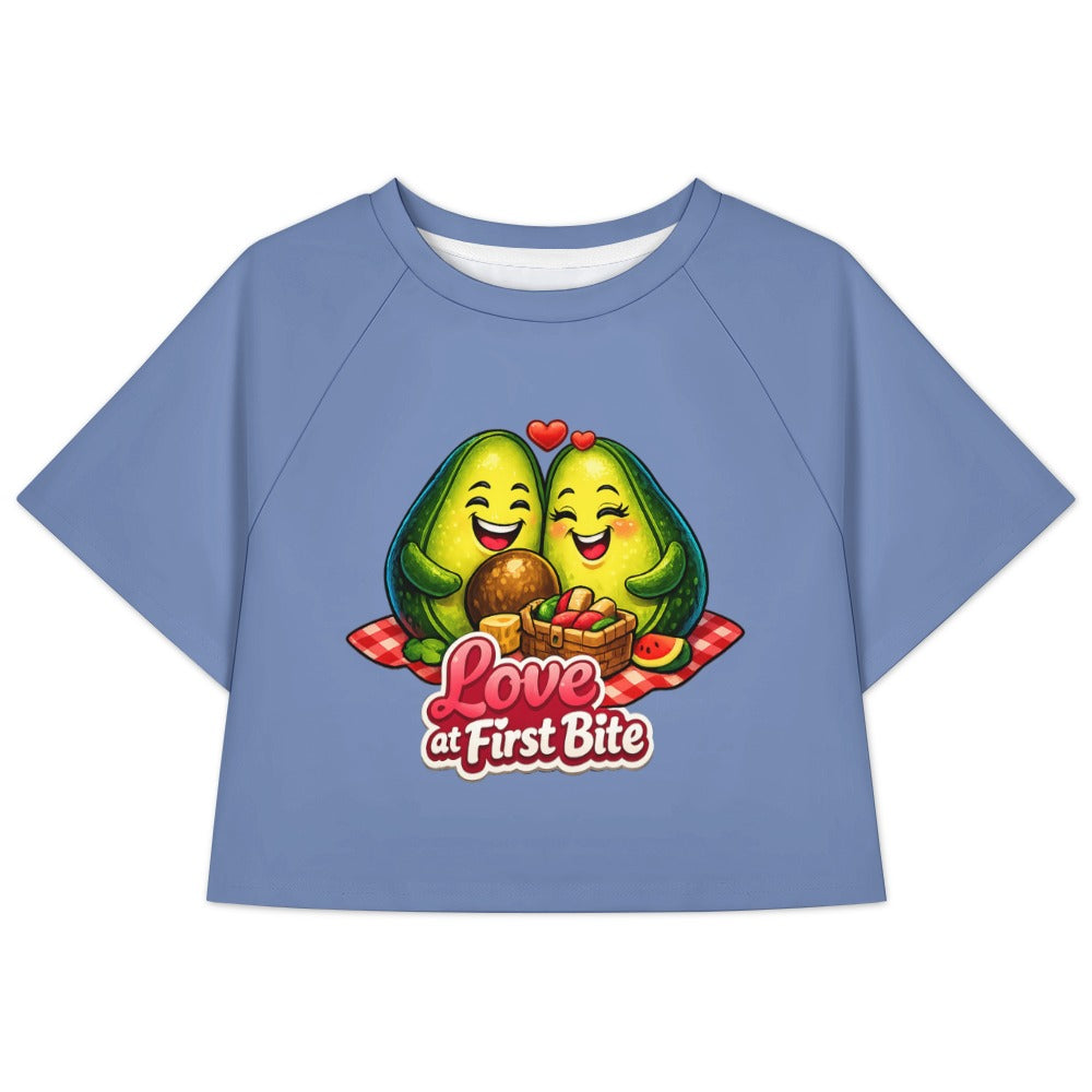 T-shirt Crop Top — Estilo Verão (Modelo 2)