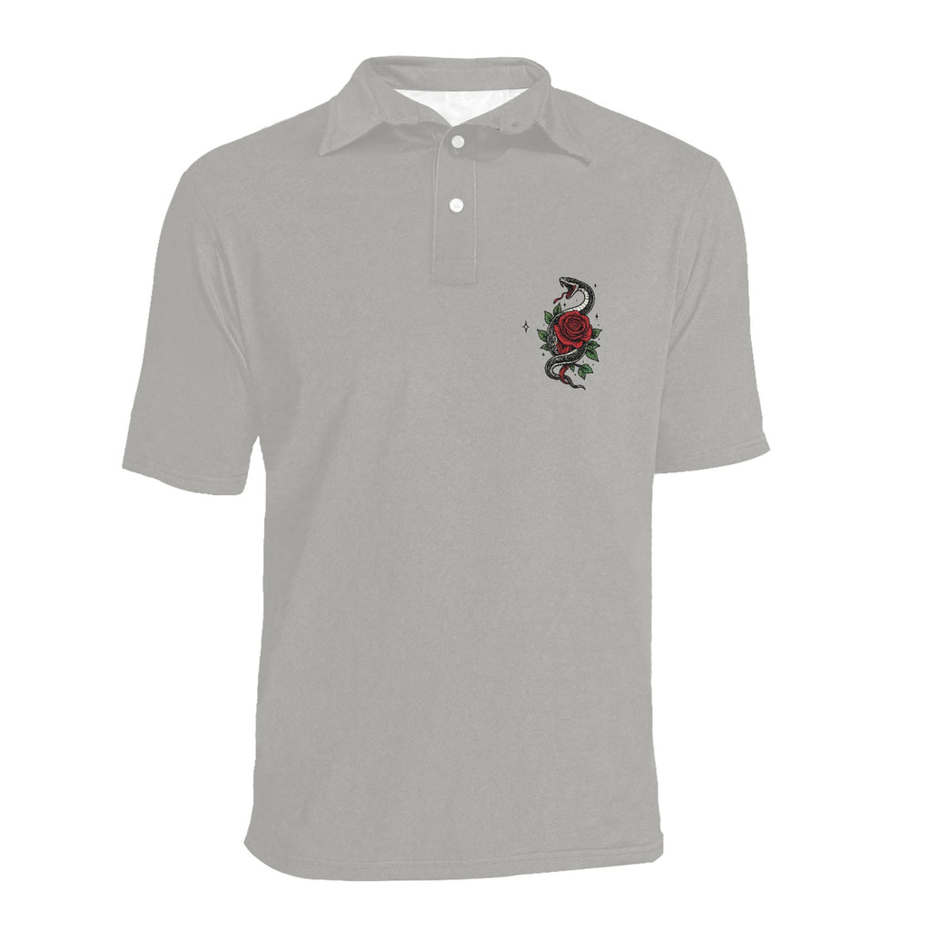 Polo Estampado Integral — Estilo Casual