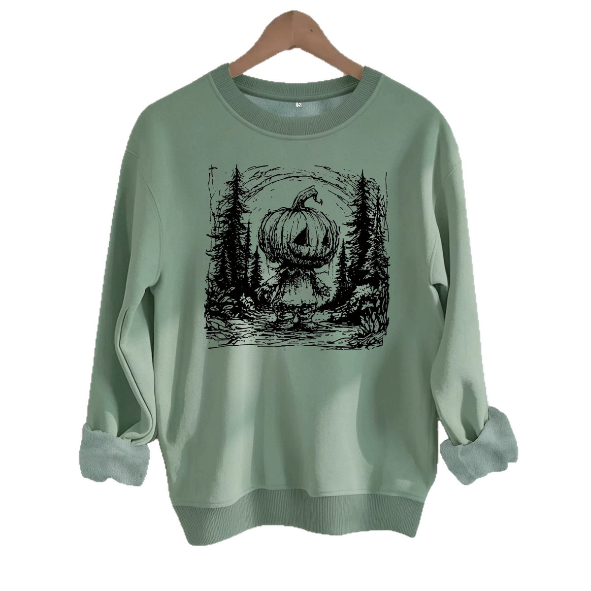Sweatshirt Homem-Abóbora — Halloween Divertido