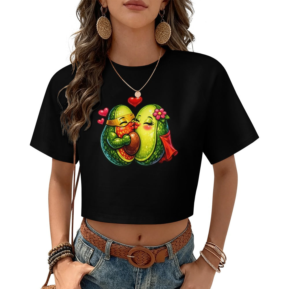 T-shirt Crop Top — Estilo Verão