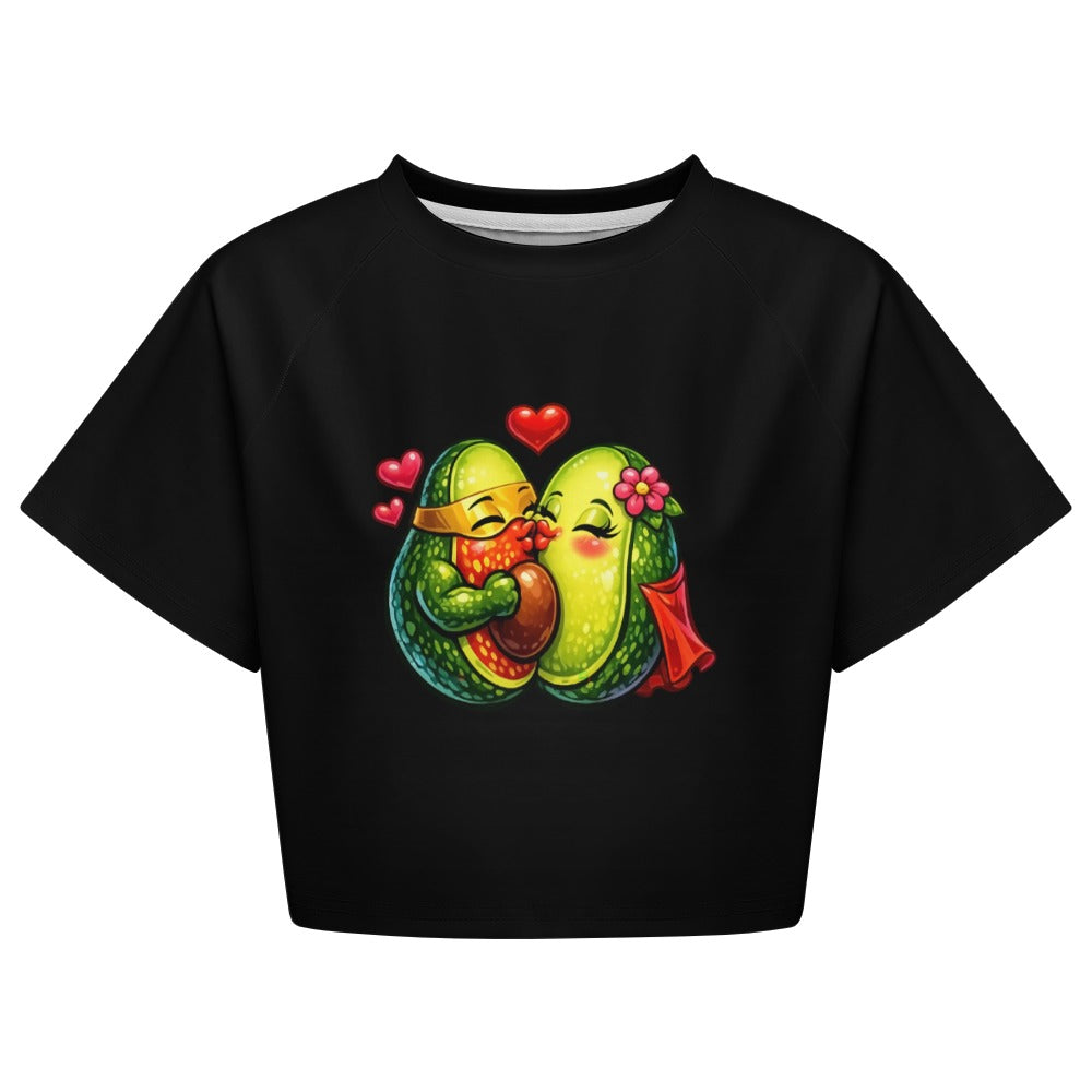T-shirt Crop Top — Estilo Verão