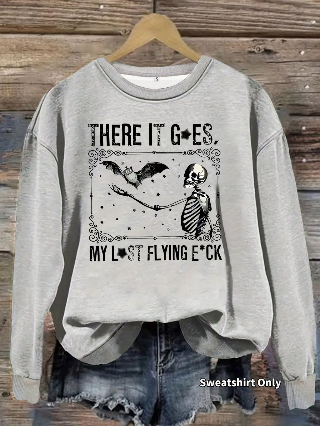 Sweatshirt Esqueleto e Águia — Estilo Dark