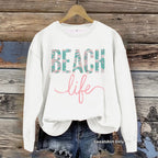 Sweatshirt Estampada Desportiva — Modelo 12