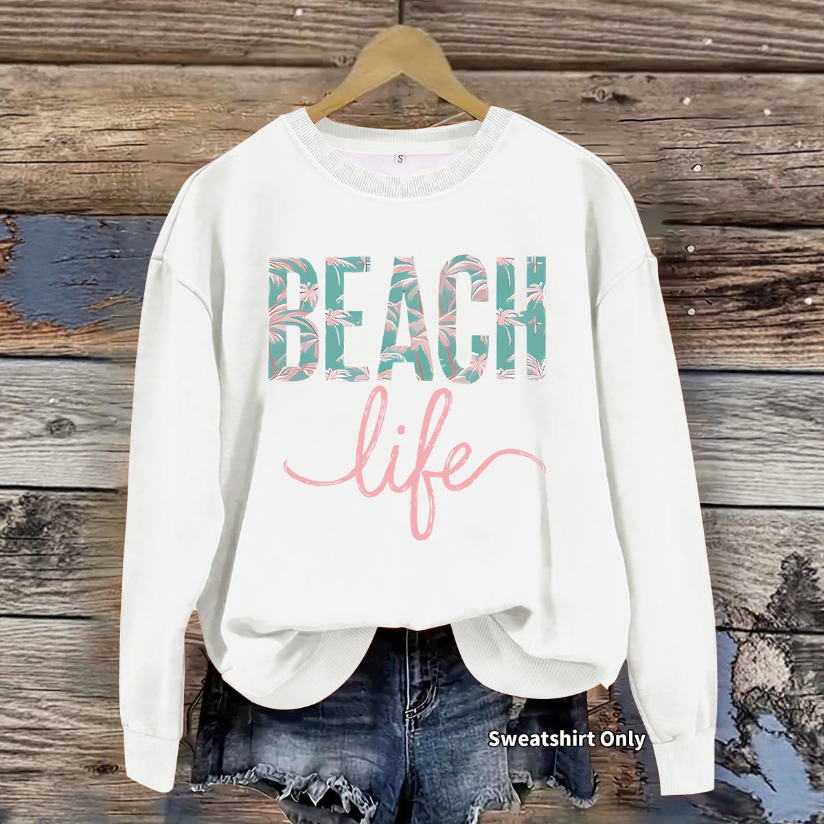 Sweatshirt Estampada Desportiva — Modelo 12