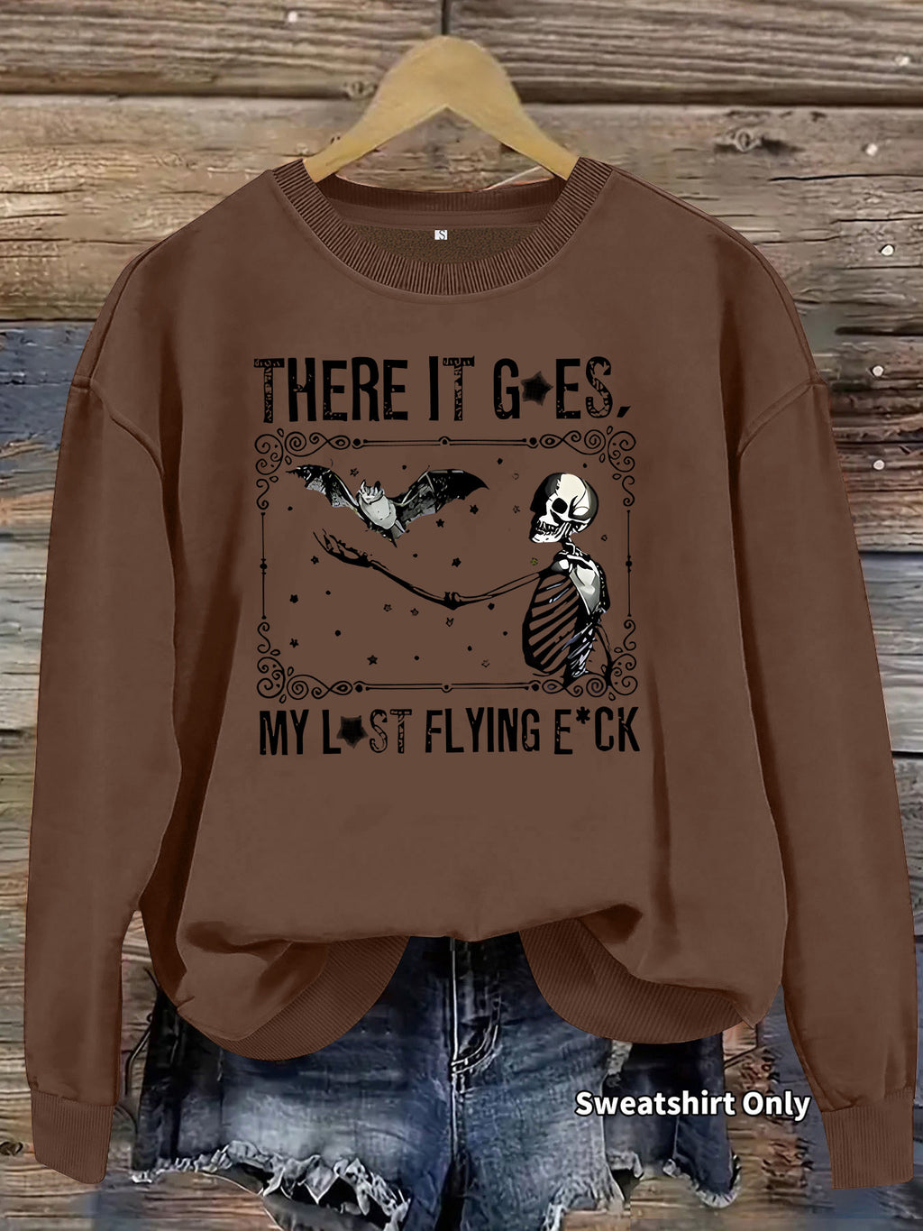 Sweatshirt Esqueleto e Águia — Estilo Dark